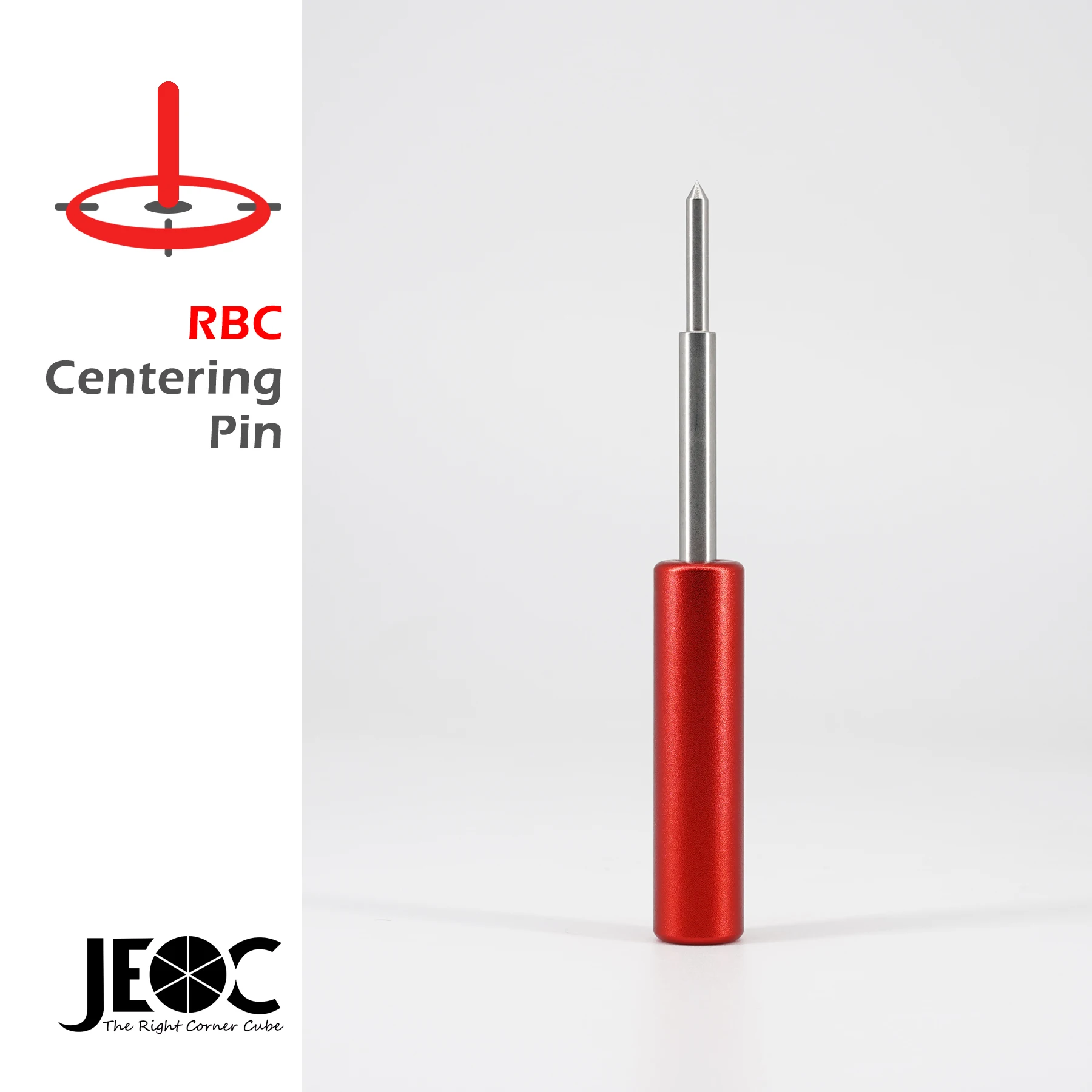 JEOC RBC (575777), Centering Magnetic Base for Leica RT3 Series Reflective Tape Target, Topography Land Surveying Equipment