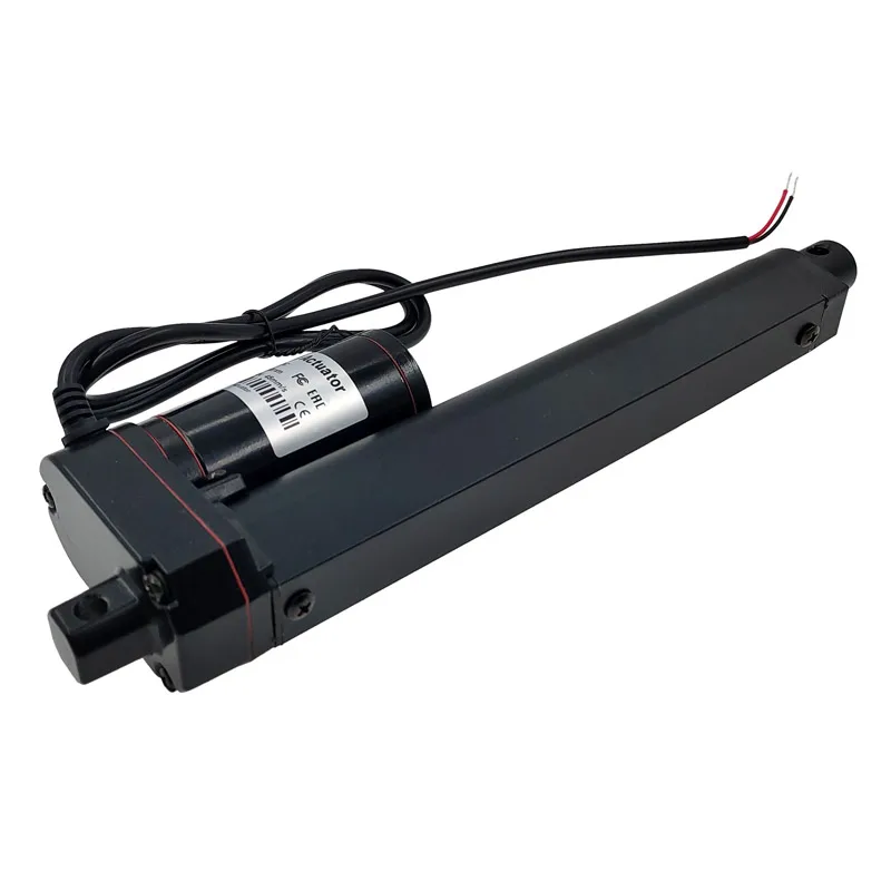 12V/24V Linear Actuator Stroke 200mm/250mm/300mm Linear Drive Electric Motor Linear Motor Controller 100/200/300/500/700/2000N