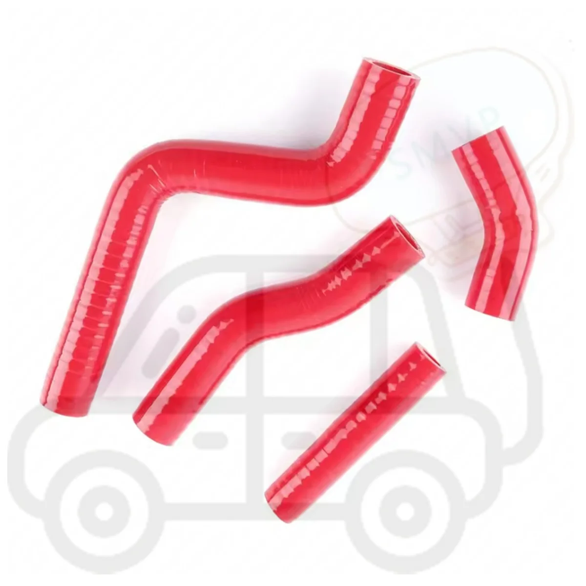 For Yamaha WR 450 F 450F WR450F 2011 2012 2013 2014 Upper and Lower Motorcycle Silicone Radiator Coolant Hoses Set 3PLY 4PCS