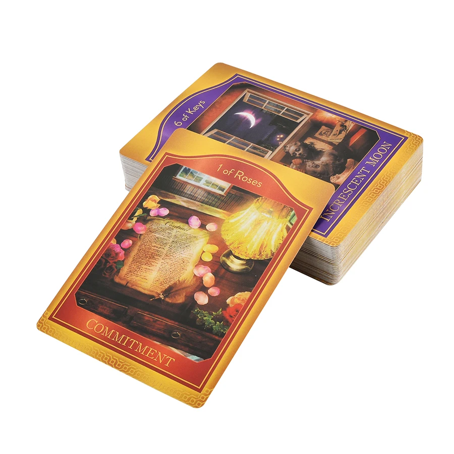 The Akashic Tarot 62 PCS card by Sharon Anne Klingler Fortune Telling Game Divination Tools For All Skill Levels