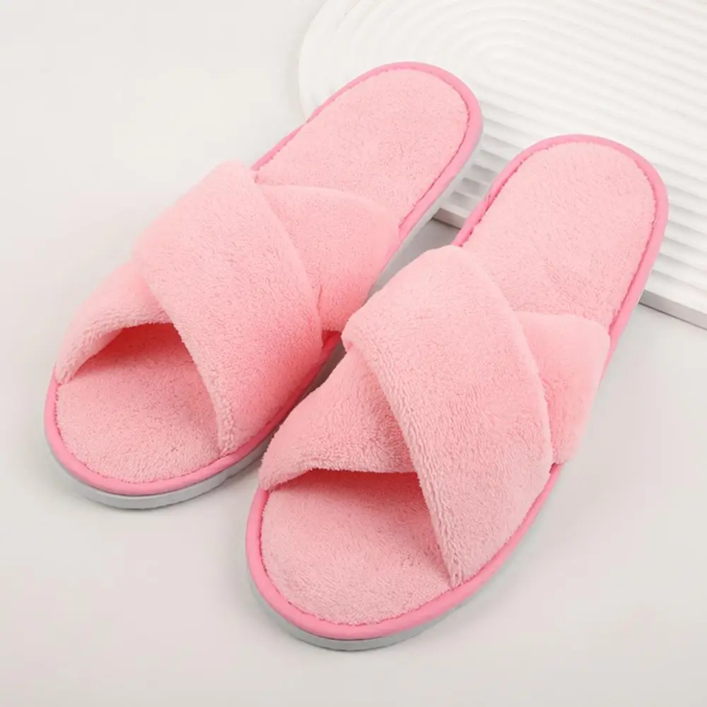 أحذية لوفر شباشب ضيوف مانعة للانزلاق شباشب فندقية مفيدة ملونة فليب فلوب أربعة مواسم عناصر منزلية ناعمة أحذية متينة