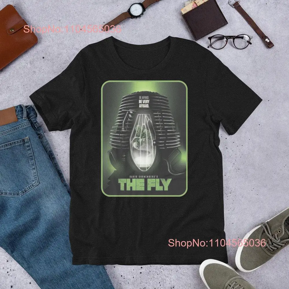 T-Shirt The Fly 1986 Science-Fiction-Horrorfilm von David Cronenberg Stars Jeff Goldblum Geena Davis 80er Jahre Vintage Retro V1