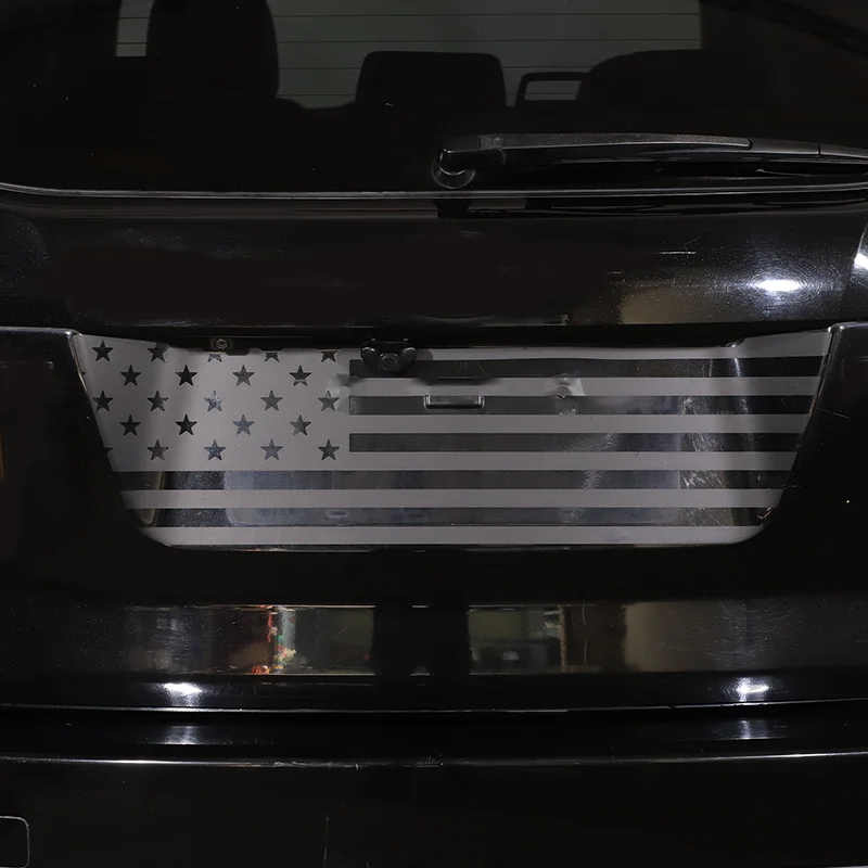 

Декоративная наклейка для Subaru Forester 2013-2018, ПВХ наклейка на заднюю панель автомобильного номерного знака, декоративная наклейка, аксессуары для модификации внешней части