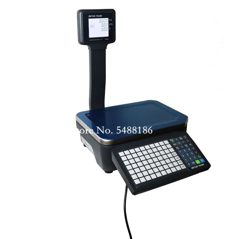 

Original Bplus T2 Label Printing Balance Cash Register Receipt Scale BPlus-T2M Label Printer Scale English Language