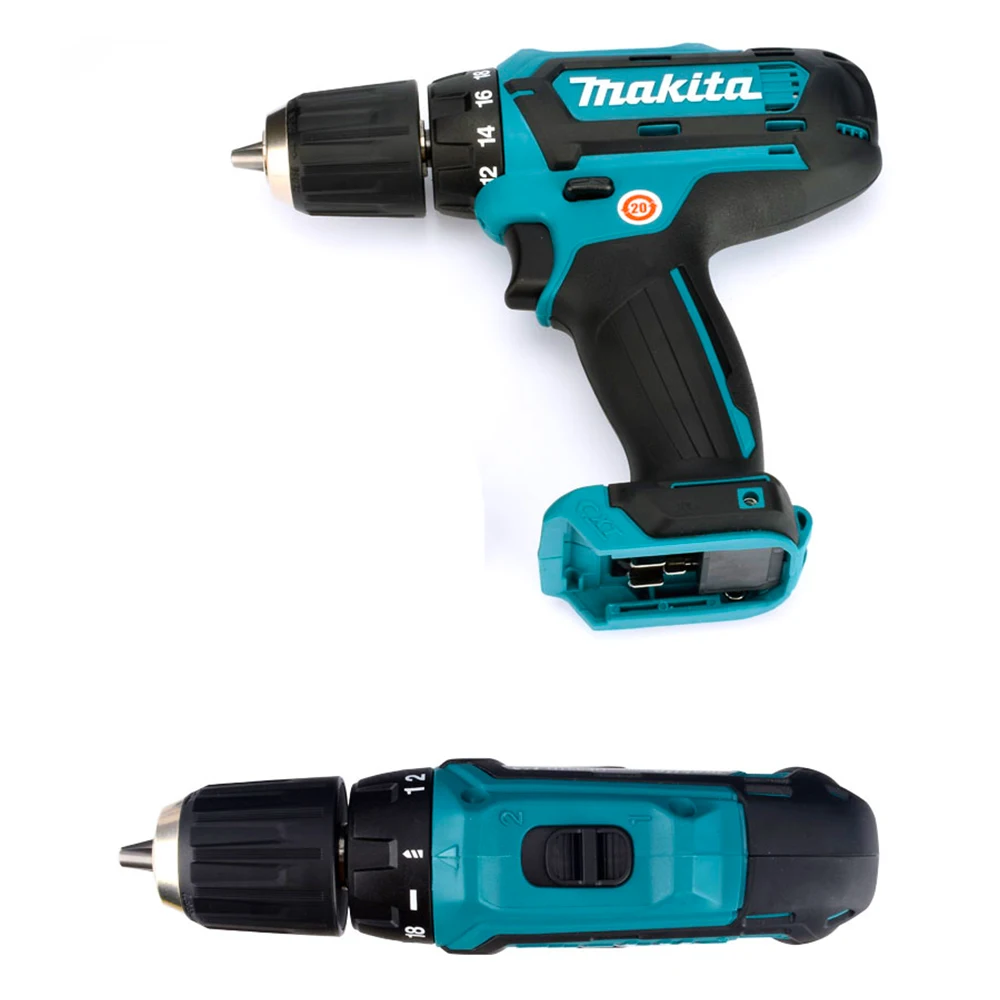 Imagem -02 - Makita Df331d Carregável Furadeira sem Fio Furadeira de Mão em Casa Multifuncional Furadeira Elétrica Ferramentas Elétricas
