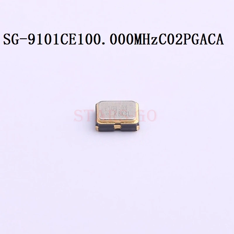 5PCS/100PCS 100MHz 3225 SMD 1.62V~3.63V -40℃~+85℃ SG-9101CE 100.000MHz C02PGACA Pre-programmed Oscillators