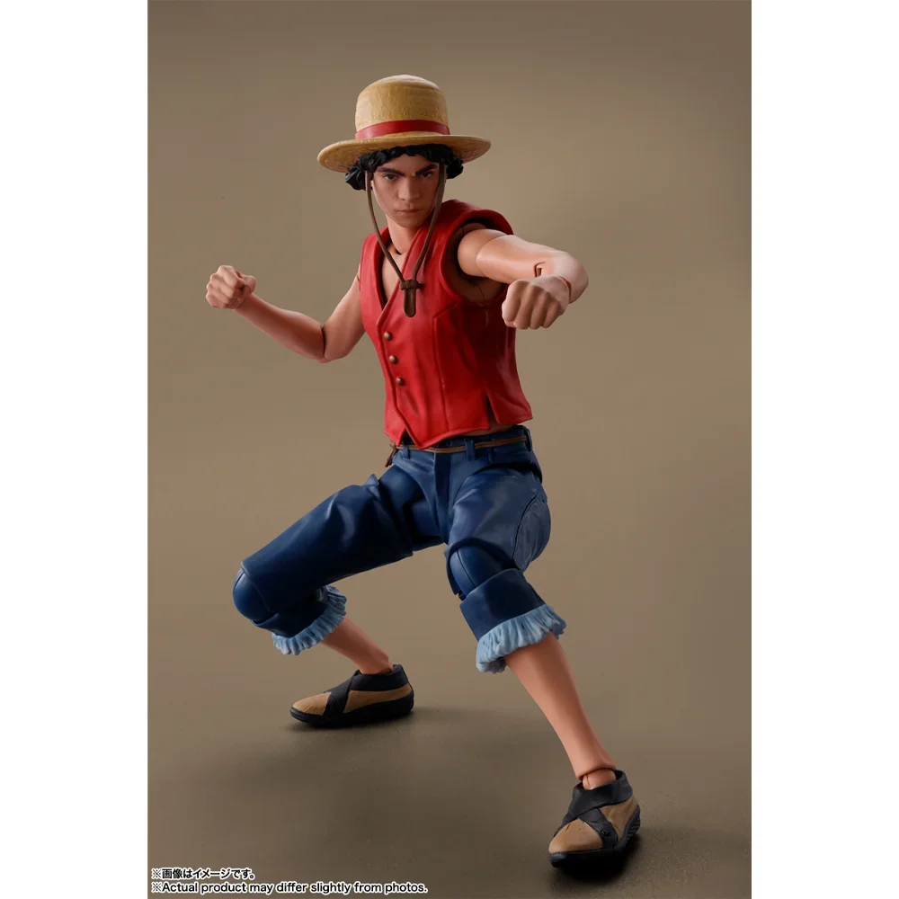 BANDAI In Stock Original SHFiguarts Monkey D Luffy Roronoa Zoro Nami Figure Action Anime Netflix: One Piece Model toys Genuine