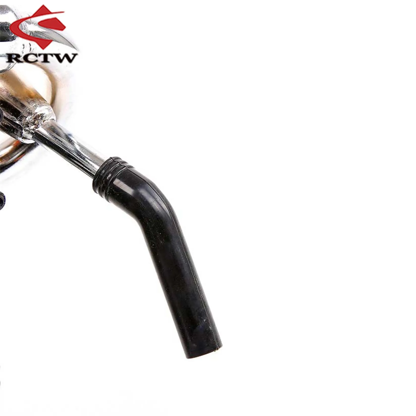 Gumowa rura wydechowa przedłużona do 1/5 Losi 5ive-T ROFUN Rovan LT King Motor X2 Rc Car Parts