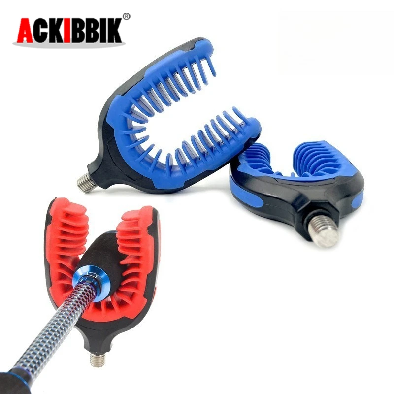

Ackibbik 1pc Carp Fishing Rod Rest Head Adjustable Fishing Rod Holder Fishing Pole Bracket Head for Fish Rod Carp Rod Stand Tool