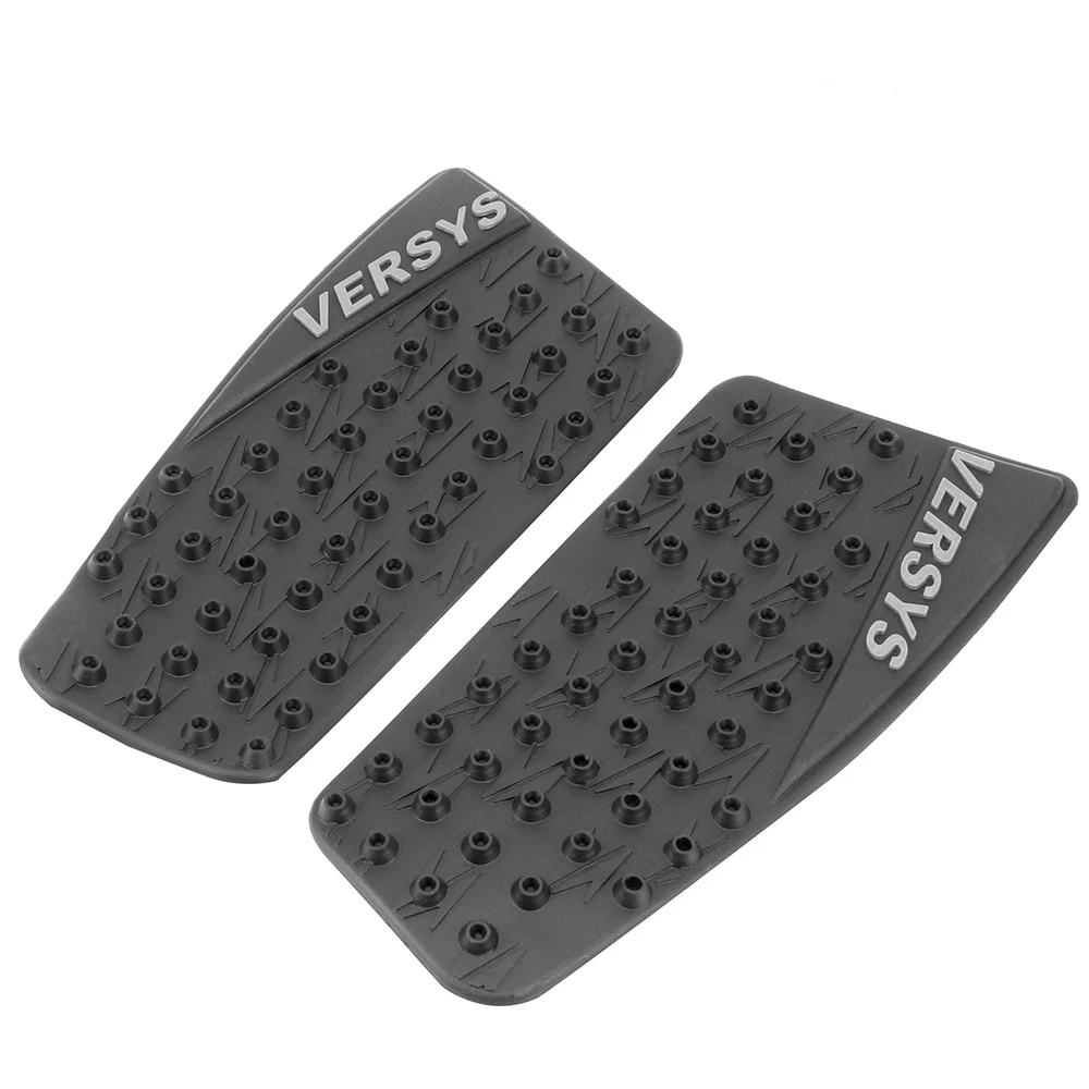 1 Pair for Kawasaki VERSYS 650 2015-2021 Motorcycle Fuel Tank Side Anti Slip Protection Pad Knee Grip Stickers Accessories