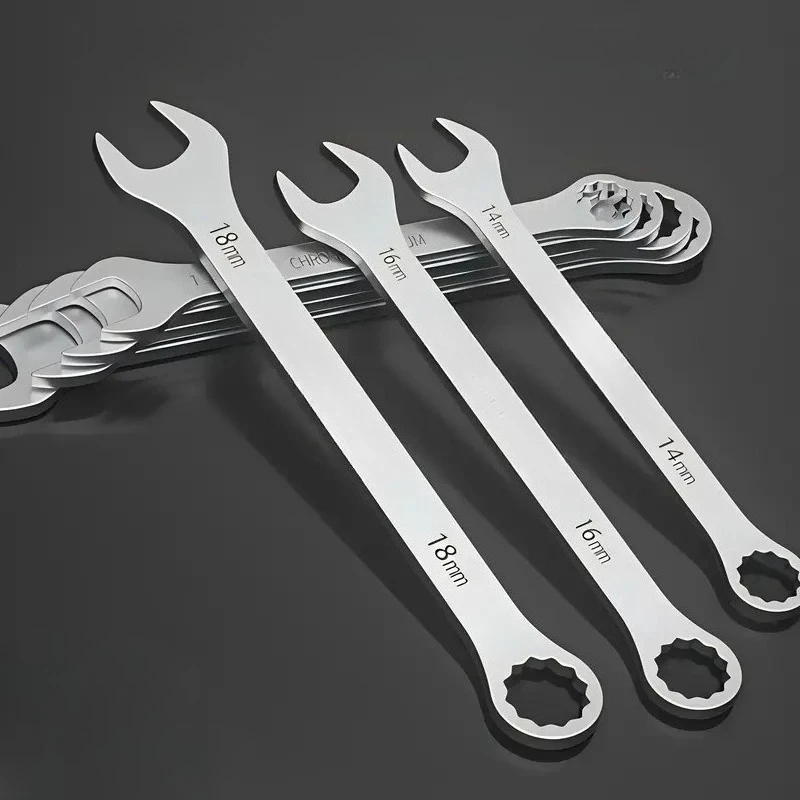 

Thin Open End Wrench Set Ultra-thin Flat Wrench Tool Multi-Function Double-end Fixed Open-end Wrench Repair Tools