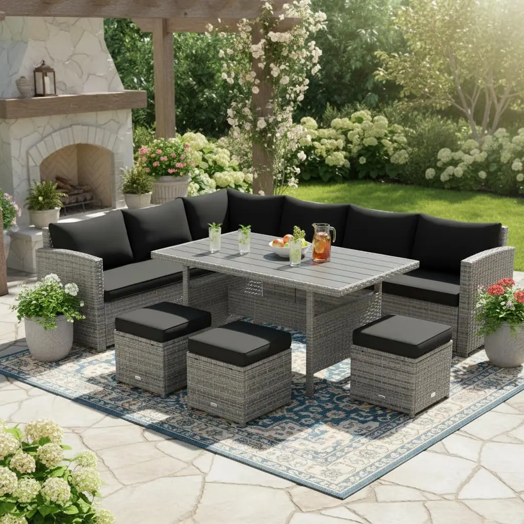 Thumbnail 3 - #7 Best Rattan Garden Sofa Sets to Buy In 2026