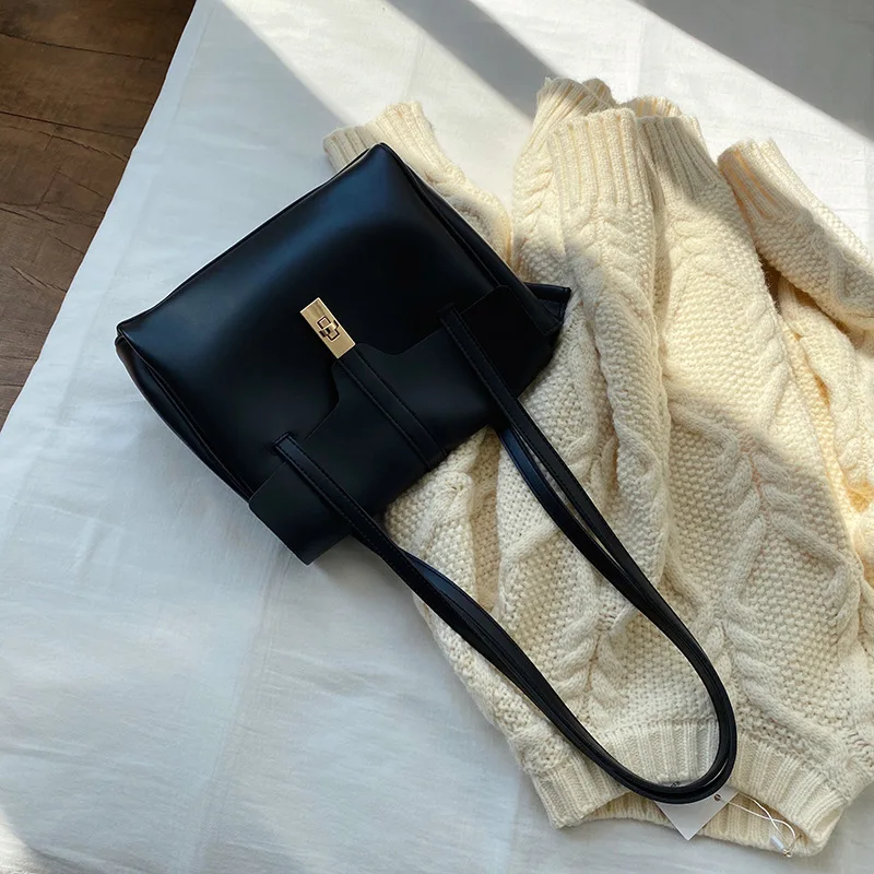 CGCBAG Vintage Designer Luxury Tote Bags For Women Casual Lage Capacity Shoulder Bag High Quality Soft Leather Female Handbags