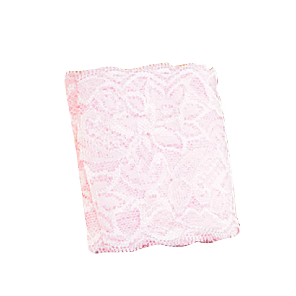 

Ribbons for Crafts Lace Accessories Bridal Floral Trim Decor Vintage Stretchy Fabric Pink