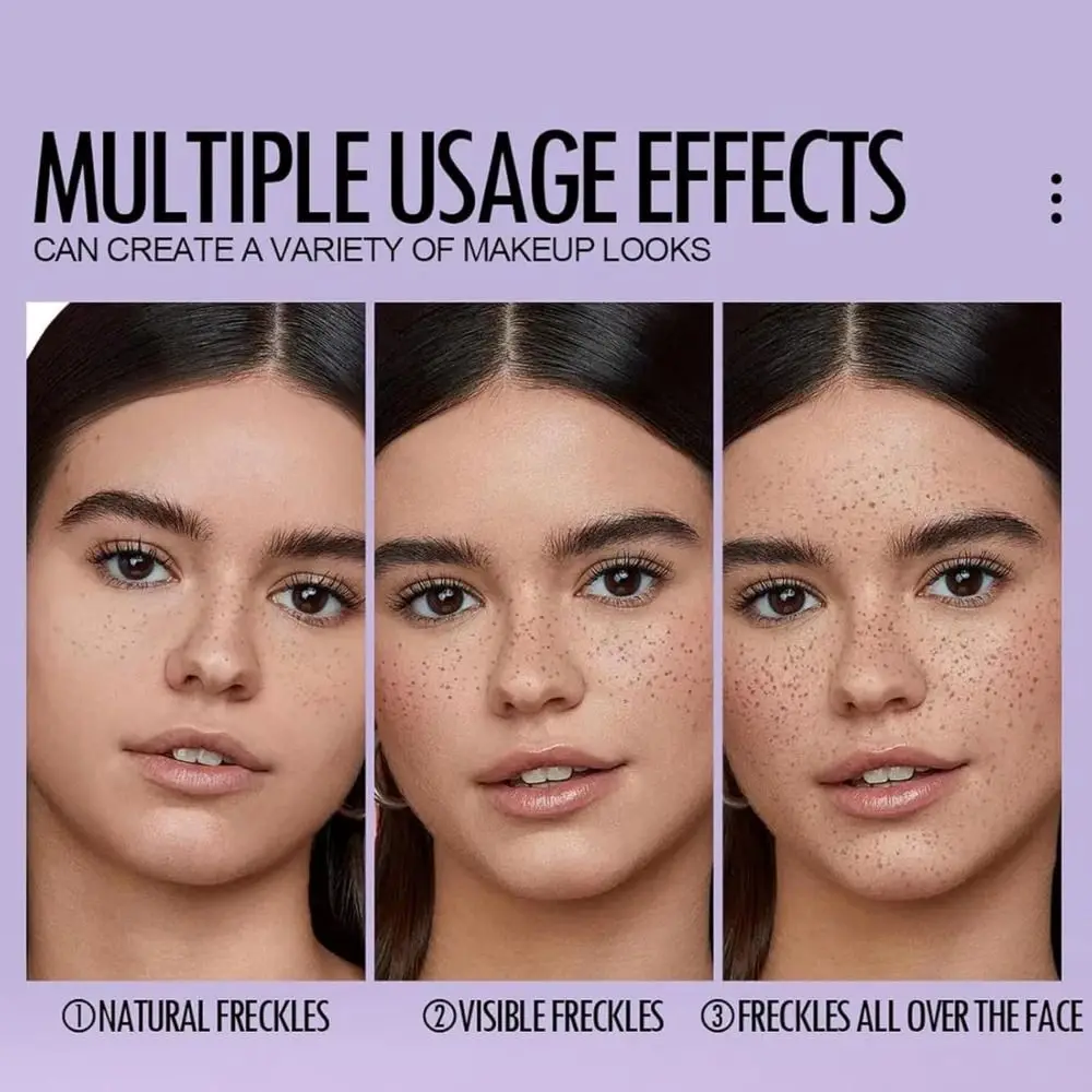 Nieuwe Waterdichte Faux Sproet Stempel Sneldrogende Smudge-proof Sproet Make-Up Potlood Langdurige Natuurlijke 5-Punt Sproet Stempel