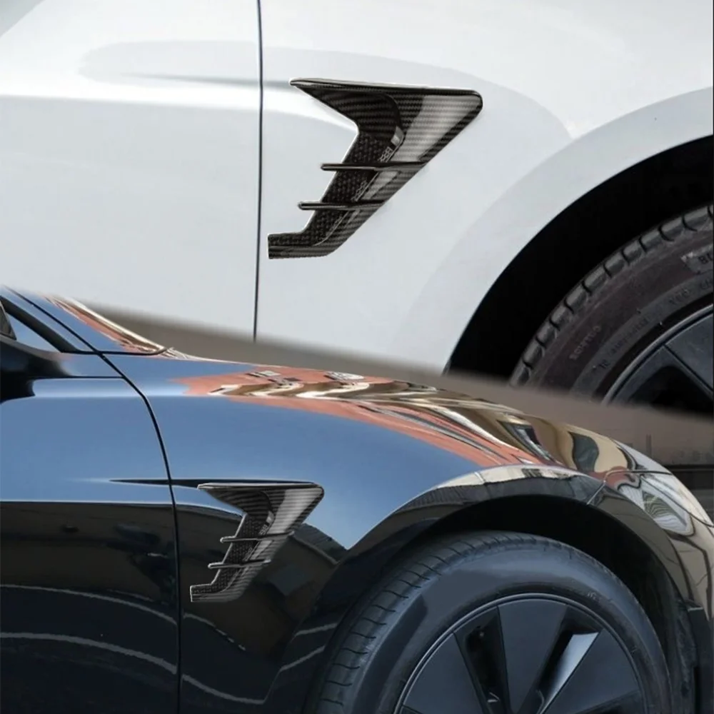 Car Air Vent Sticker Side Fender Sticker Trim Decoration For Audi A3 S3 8V A4 S4 B8 B9 A5 S5 A6 S6 C6 C7 A7 RS3 RS4 Q3 Q5 TT