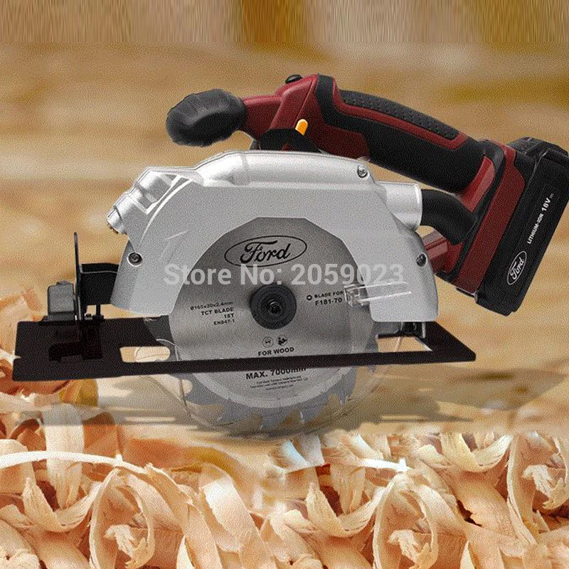 Handheld Wood Saw Electric Circular Saw For Cutting Wood Charging Woodworking Tools Wood Cutting Machine Plastic Cutter TD8552