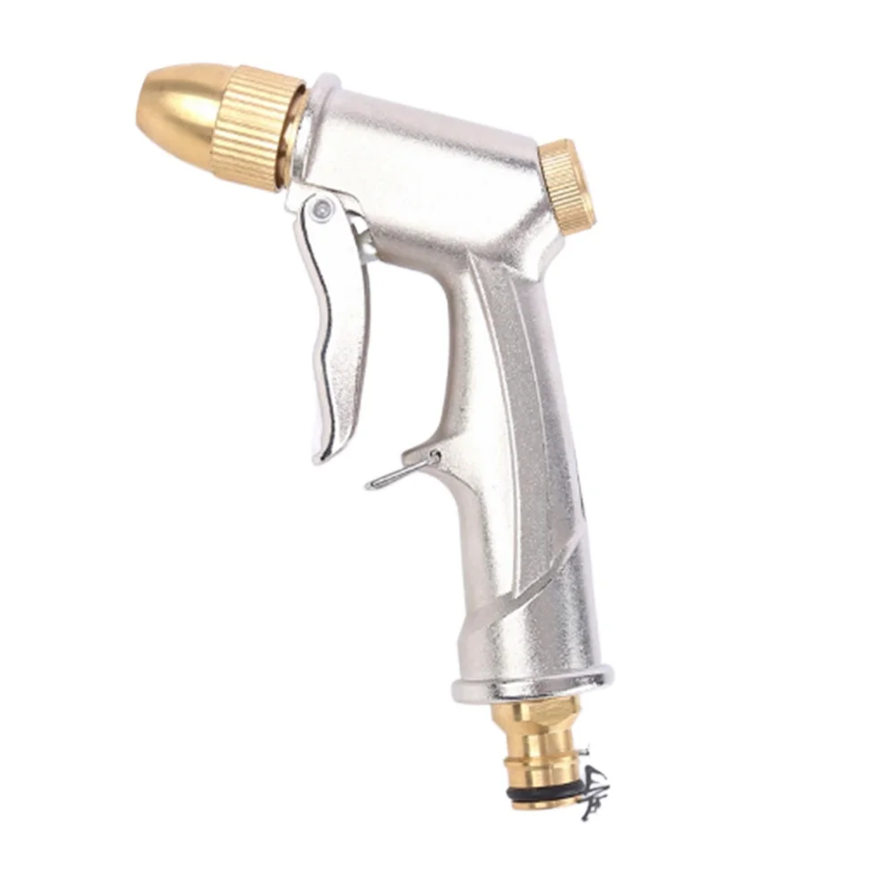 

High pressure Water Sprayer adjustable hose nozzle sprayer 100% solid brass for watering flowers washing cars pets