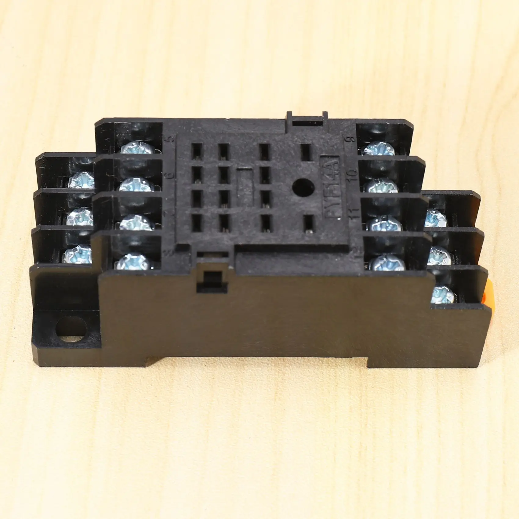 A59E PYF14A DIN Rail Power Relay Socket Base 14 Pin for MY4NJ HH54P MY4