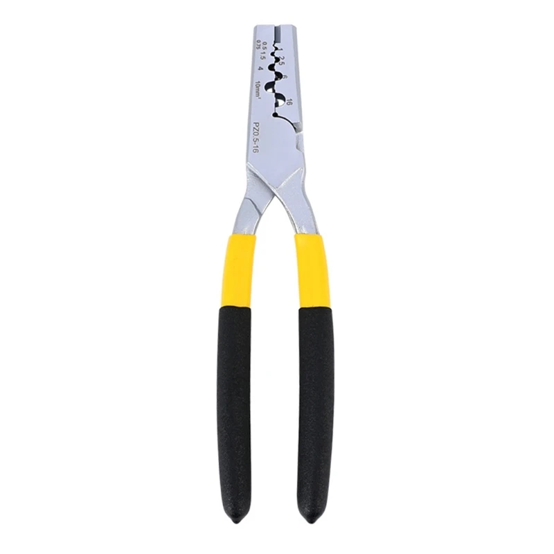 PZ0.5-16 Wire Crimping Pliers For Ferrules Terminals Crimping Capacity 0.5-16mm2 Dropshipping