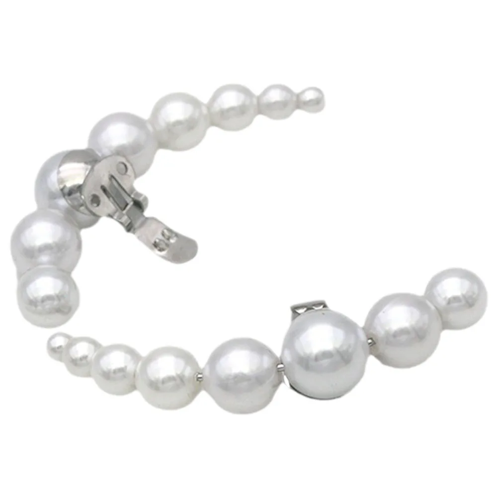 Klamra Perła Ozdobna Elegancka Damska Akcesoria Do Szpilek Balerinek Czółenek Metalowe Broszki Ślubne Ozdoby Do Butów