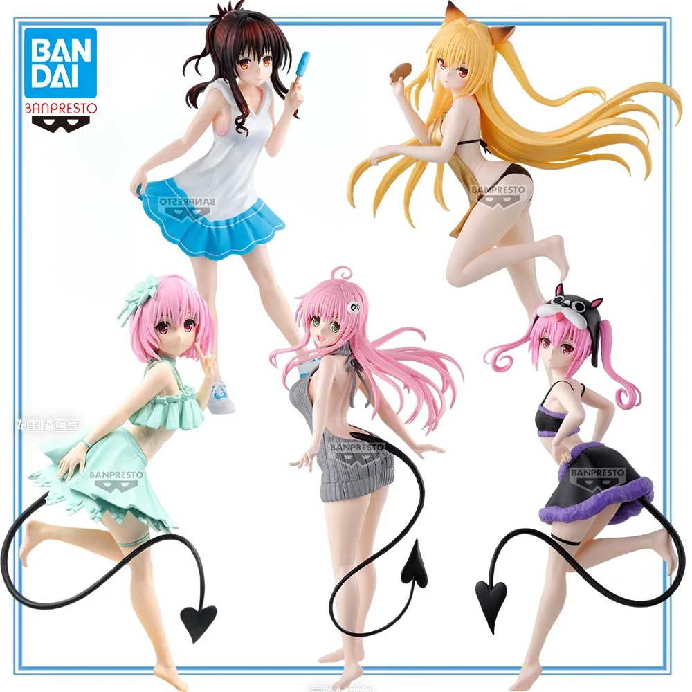 

100% Оригинальные фигурки Bandai Spirits Glitter Glamours To LOVEru Darkness: Юки Миан, Момо Белла Девилюк, Лала Саталин Девилюк в наличии
