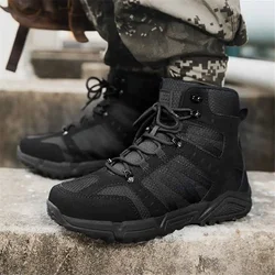 real leather high cut boa hiking boots men's climbing shoes trekking boot sneakers sports expensive pretty sneekers order YDX1