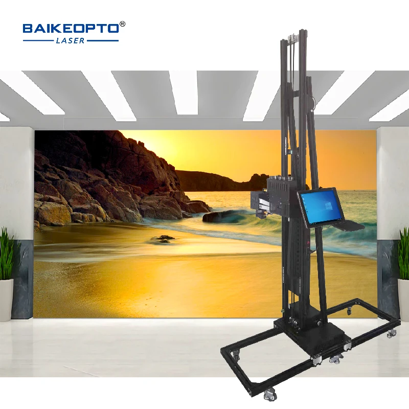 Automatische 3D Muurschildering Decor Verticale Muurschildering Muurprinter Direct naar Muurschildering Machine