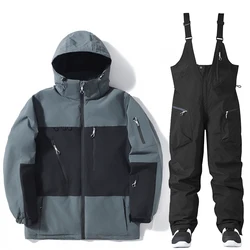 2025, Men and Women Winter Ski Clothes, Snowboarding Suit Sets, Snow Skiing Clothing, Ski Jackets and Pants, Snow Ski Bibs Pants