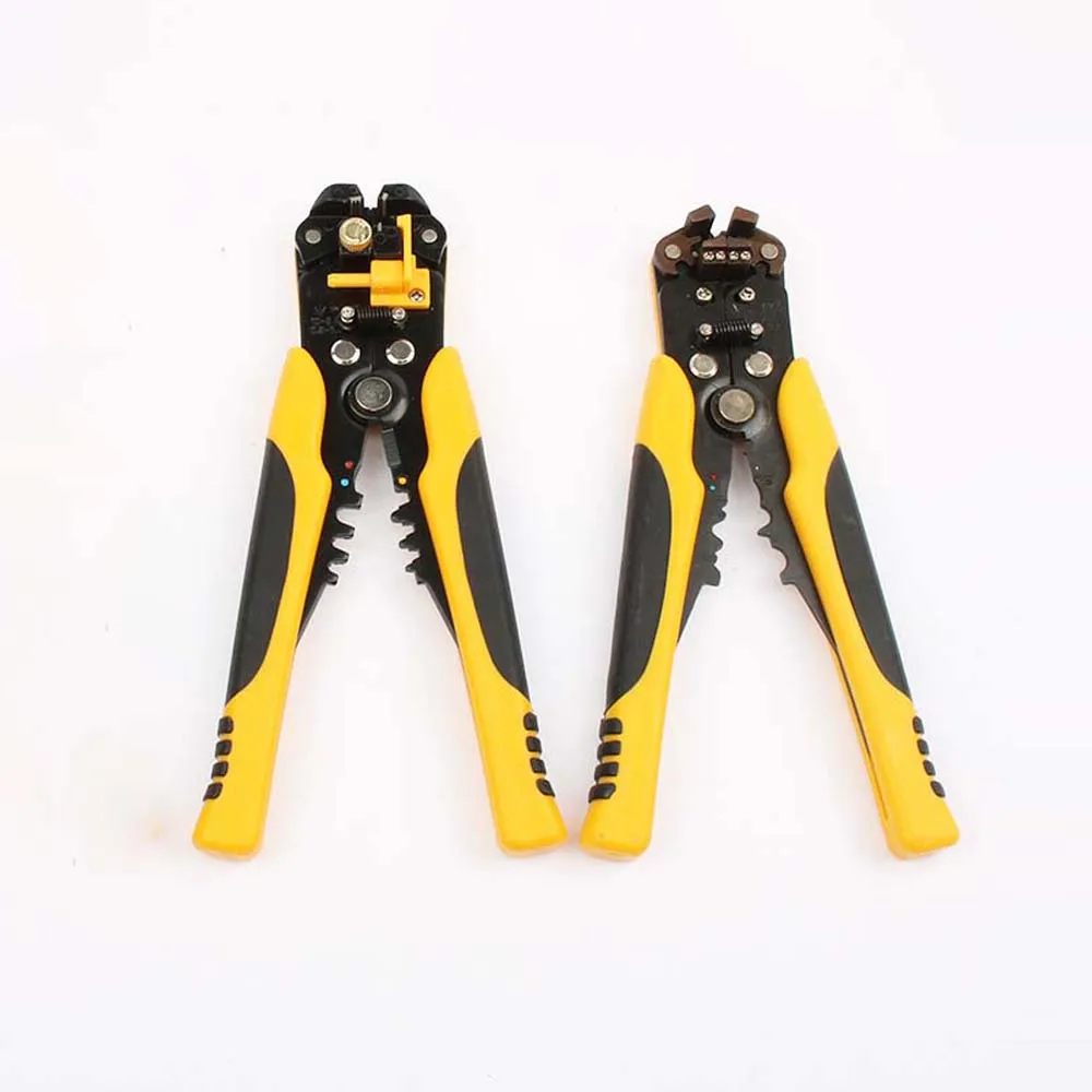 HS-D4 D5 AWG24-10 (0.2-6.0mm2 ) Multifunctional automatic stripper pliers Cable wire Stripping Crimping tools Cutting cutter