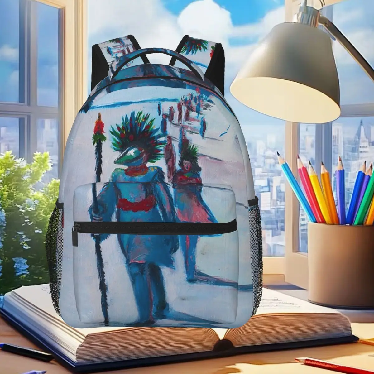 Mochila Band Zoe Aztlan para estudiantes, niños y niñas, mochila escolar para niños, bolsos de hombro para ordenador portátil para hombres y mujeres