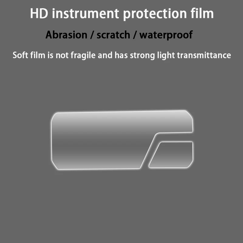 Applicable to infinity 300ds transparent high-definition TPU instrument code meter, with waterproof and anti scratch condensatio