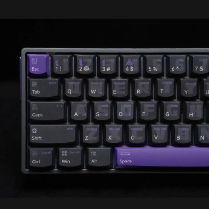 

HIPER68-ML Magnetic Switch Keyboard Low Profile Customized Wired Single Mode RGB Aluminum Ergonomic Game Mechanical Keyboard