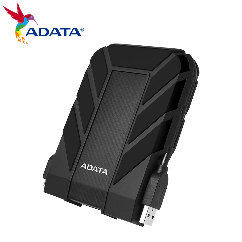 Imagem -04 - Adata-disco Rígido Externo Grande Capacidade Removível Preto pó de Água e Choque Hdd 710pro Usb 3.2 Gen1 1tb 2tb 4tb 5tb 25