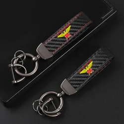 Carbon fiber motorcycle key chain key ring For Moto Morini Seiemmezzo Scr Str X Cape Xcape 650 Gift