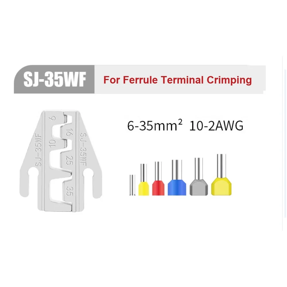 9-Zoll-Ratschenzange für Kabelverbinder, Set 03B/10N/10WF/35WF/2546B/03J/125, Multifunktionales Handcrimpwerkzeug – Detail 15