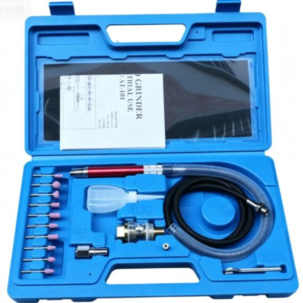 Detailed Carving Tool Pneumatic Engraving Tool 90PSI Working Pressure Lightweight Design Precision Pneumatic Engraving Pen