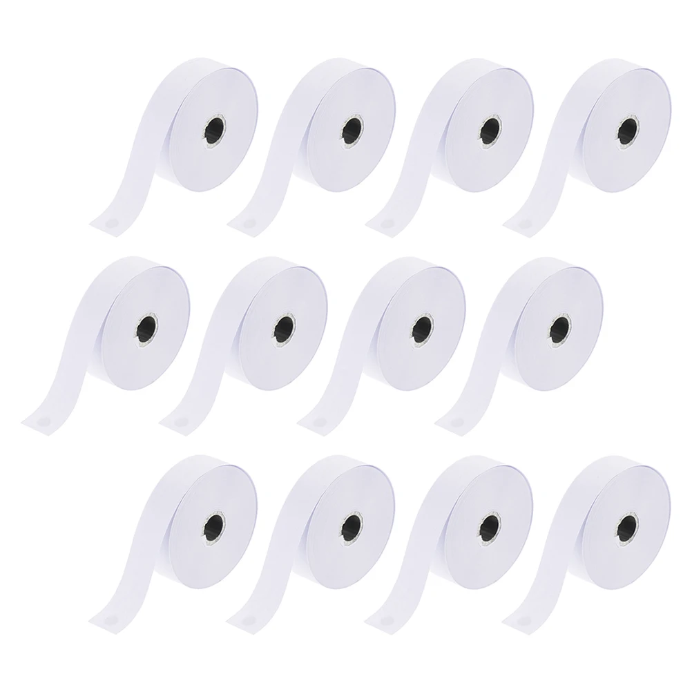 

12 Rolls Electromagnetic Dot Timer Paper Tape Physics Experiment Teaching Tool School Lab Lightweight Portable