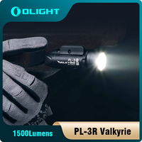 Olight PL-3R Valkyrie led flashlight 1500 lumens, MCC 1A USB Magnetic Charging, Including Battery