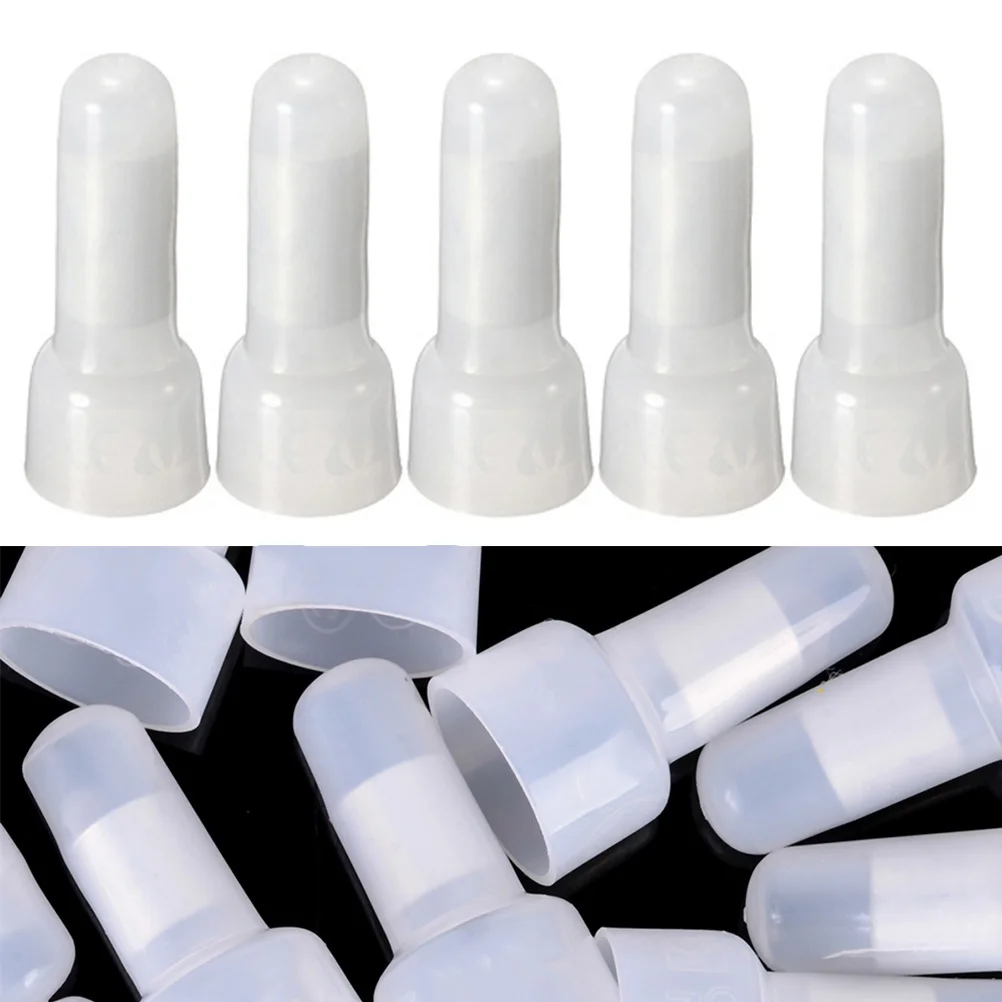 

100pcs Wire Connectors 16-14 Awg Crimp Caps Splice Terminals For Automotive Electrical Wiring Reusable Insulation