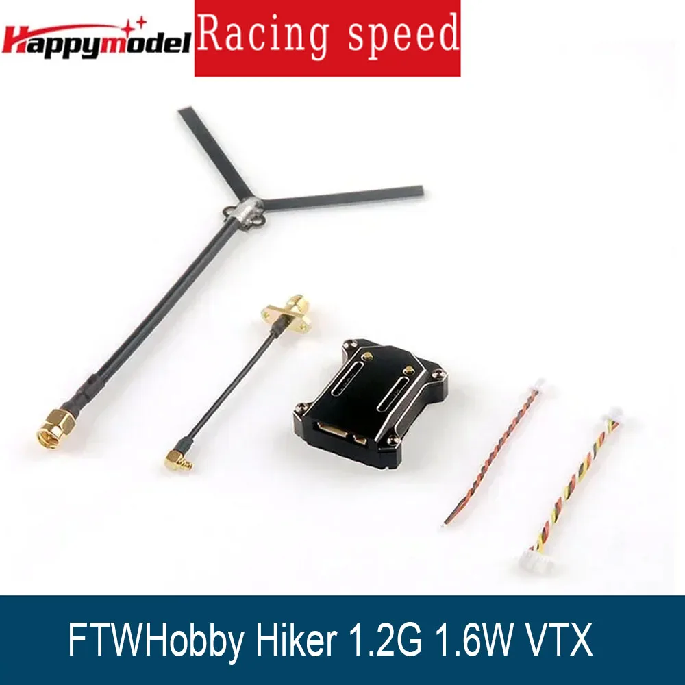 

FTWHobby Hiker 1.2G 1.6W FPV VTX 9CH 2-6S LiPo for FPV Long Range DIY Parts