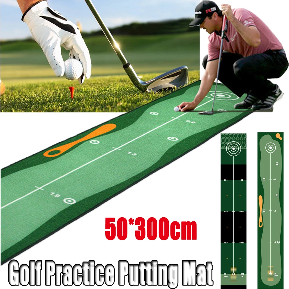 

Outdoor Anti-Slip Home Exercise Artificial Grass Residential Golf Practice Putting Mat Golf Carpet Hitting Games Trainer Pad