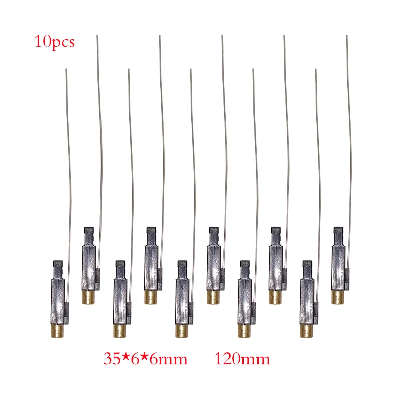 

10pcs Piezo Spark Ignitor for Kitchen Gas Stove/Flame Jet Lighter 3.5x0.6x0.6/Long 120mm Gas Heater Repair Parts Piezo igniter