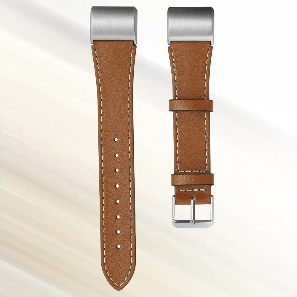 

Watch Band Brown Cowhide Replacement Wristband for Sport Business Daily Wear Comfortable