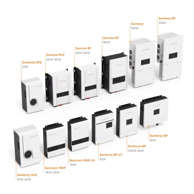 Sunark محول طاقة منخفض التردد 12 فولت إلى 220 فولت 6000 وات 8000 وات 10 كيلو وات 12 كيلو وات خارج الشبكة عاكس للطاقة الشمسية مرحلة واحدة إصدار الاتحاد الأوروبي