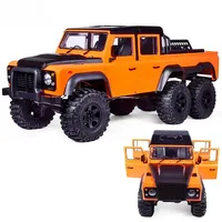 1 10 Rock Crawler AX-X6 1/10 Scale 6WD 2.4GHz Electric RC Car Austar 6x6 Drive Off Road 30KM/H Remote Control Truck Toy For Boys