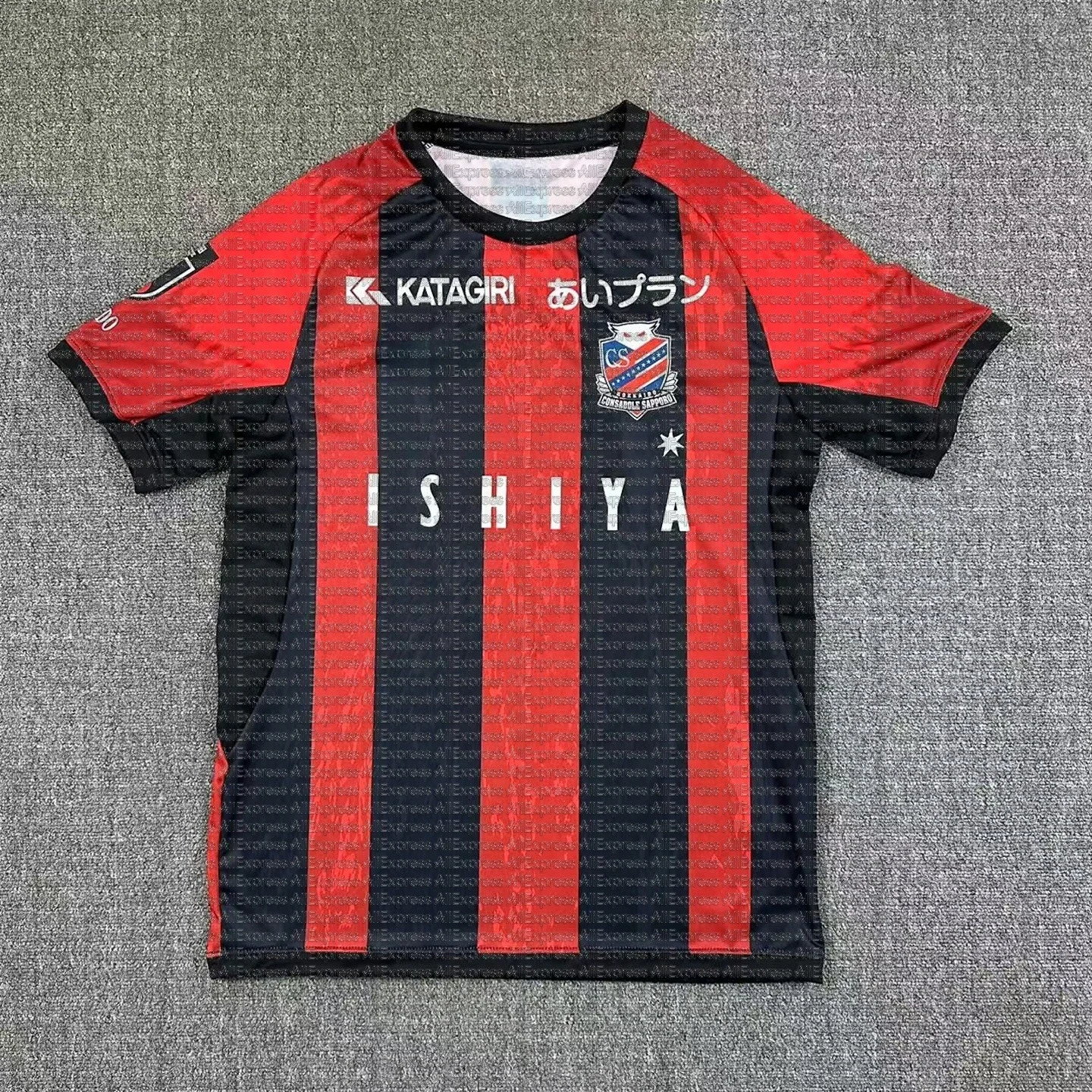 2025 Verano J-League Hokkaido Sapporo Okazado Jersey Japón J2 League Kit de fútbol Camiseta de manga corta cómoda de secado rápido