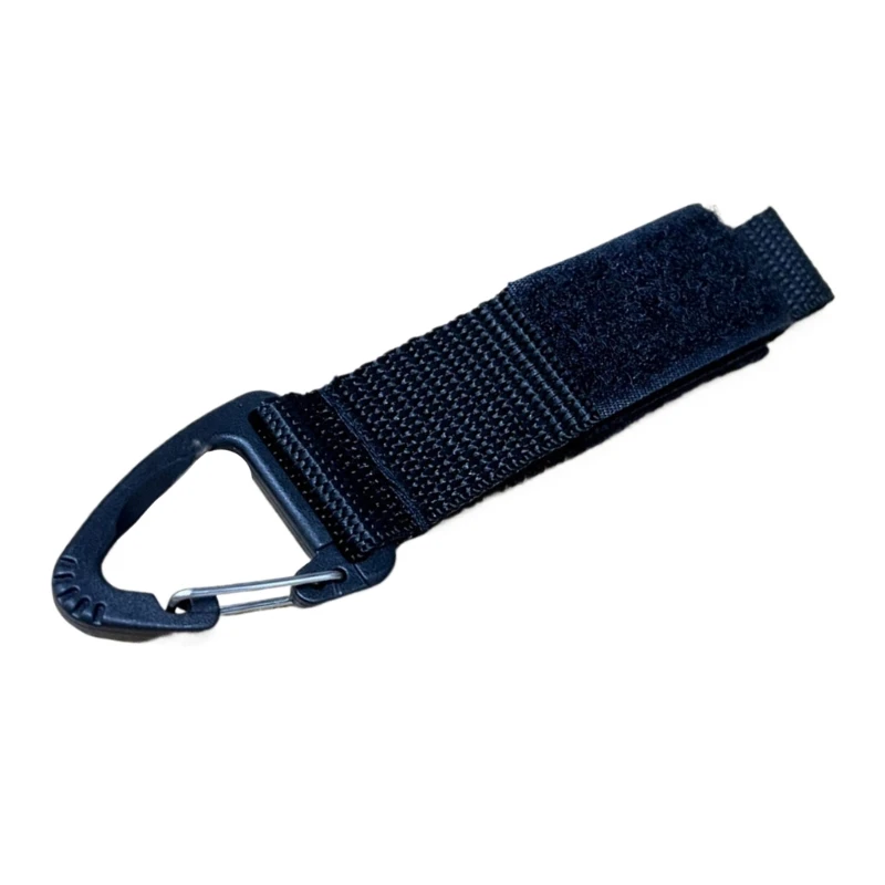 Webbing Hanging Buckle Strap Belt Keyring Keychain Tactic Hook for Backpacking