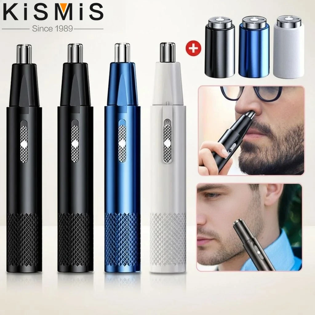 

2IN1 Electric Hair Shaver Men's Temple Trimmer Ear Nose Hair Remover Mini Shaver Women's Hair Shave