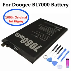 New Original Battery For Doogee BL7000 Phone High Quality 7060mAh Bateria Fast Deliver + Tracking Number